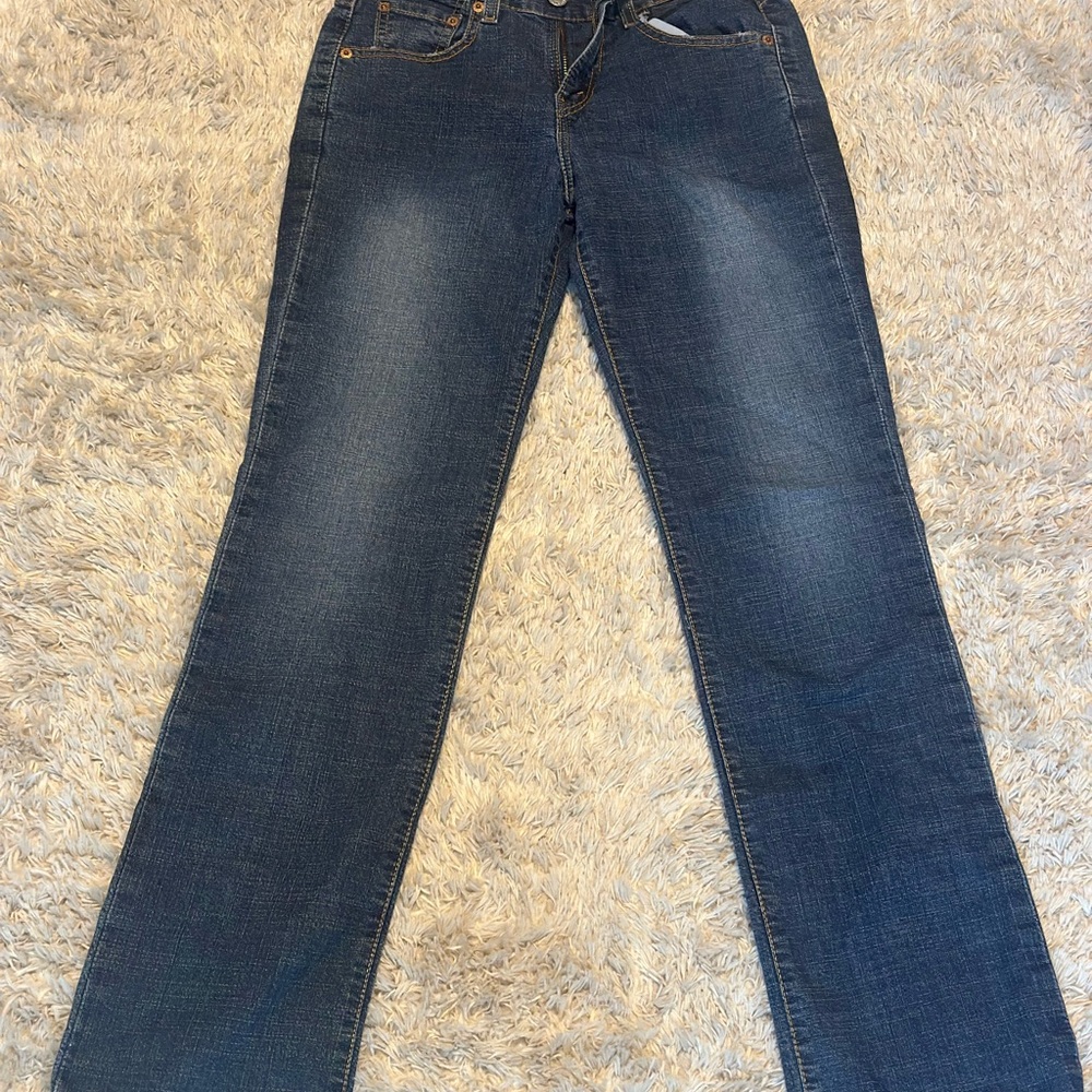 Levi's Dark Blue Women's Boot Cut Jeans - Picture 1 of 6